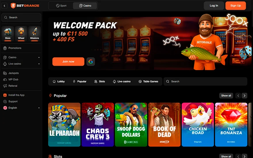 Bet Oranje screenshot